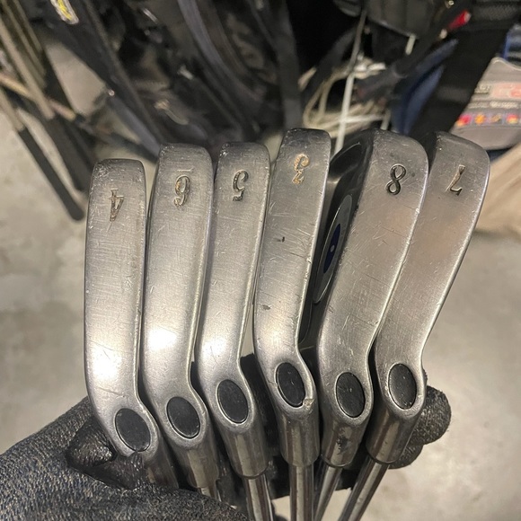 Golf clubs Turbo Power Titan-Steel 6 pc iron set - Picture 2 of 9